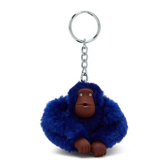 Kipling Sven Small Classic Sven Monkey Keychain Accessories Fury Blue | AU 2006ZU